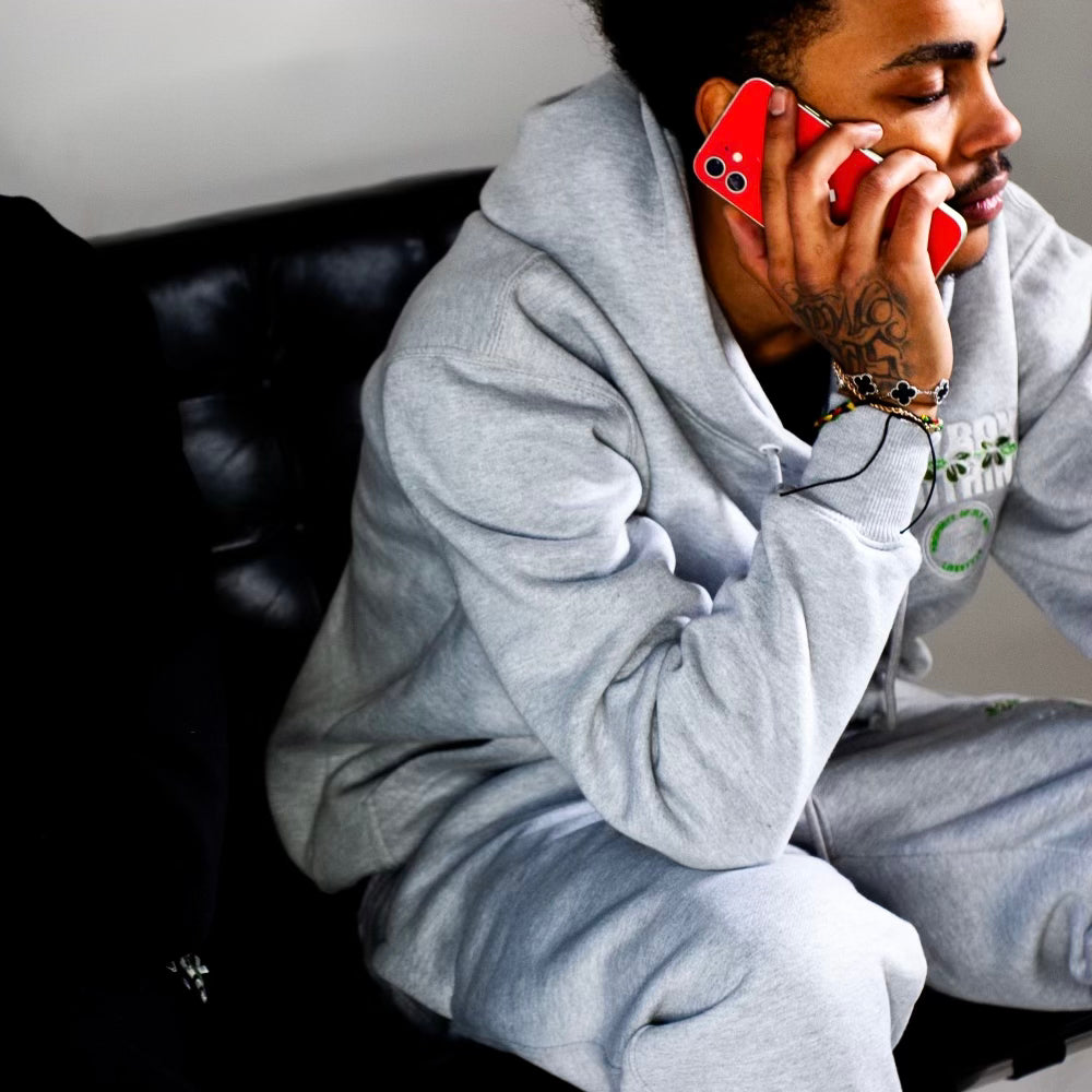 GREY EVERGREEN TRACKSUIT