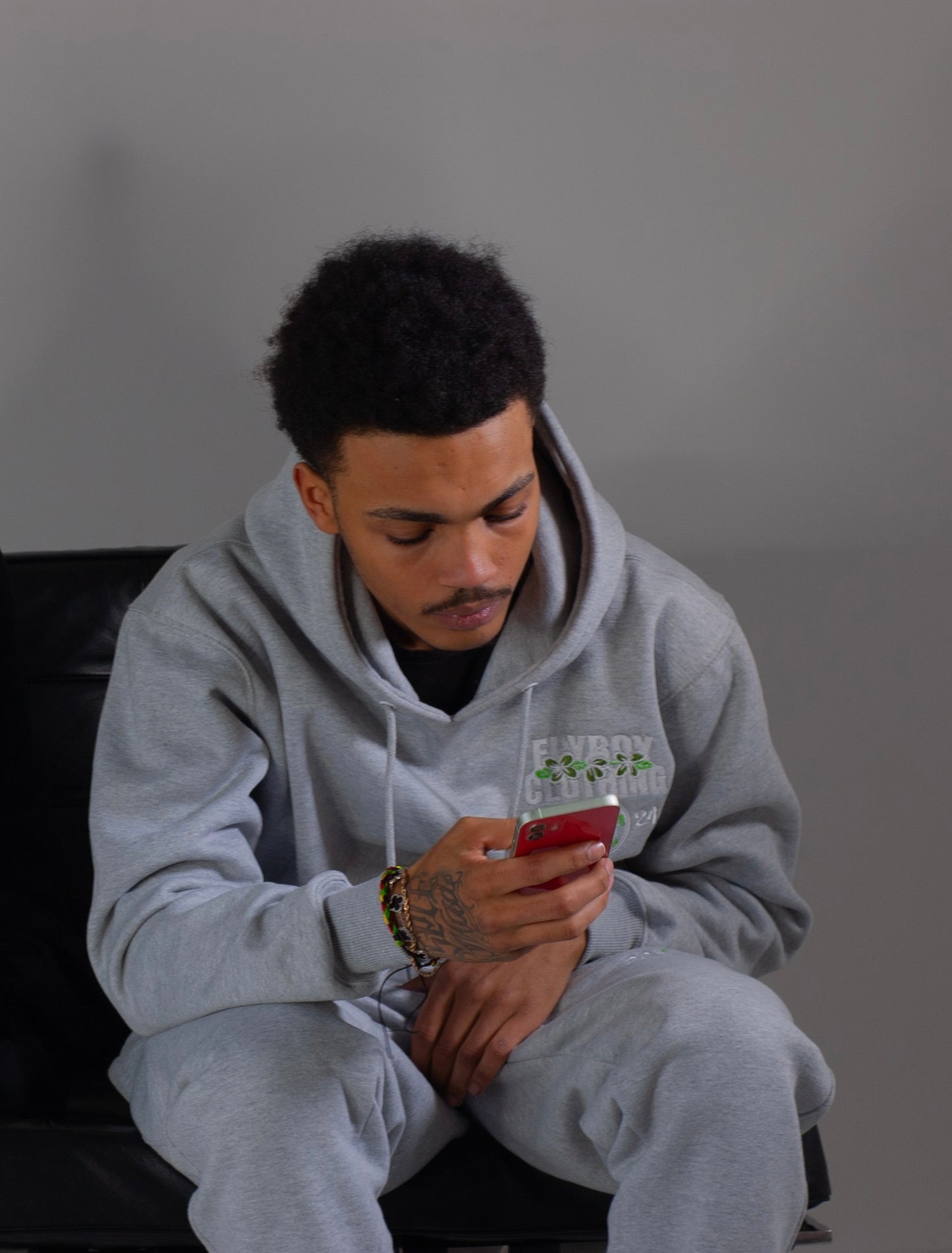 GREY EVERGREEN TRACKSUIT