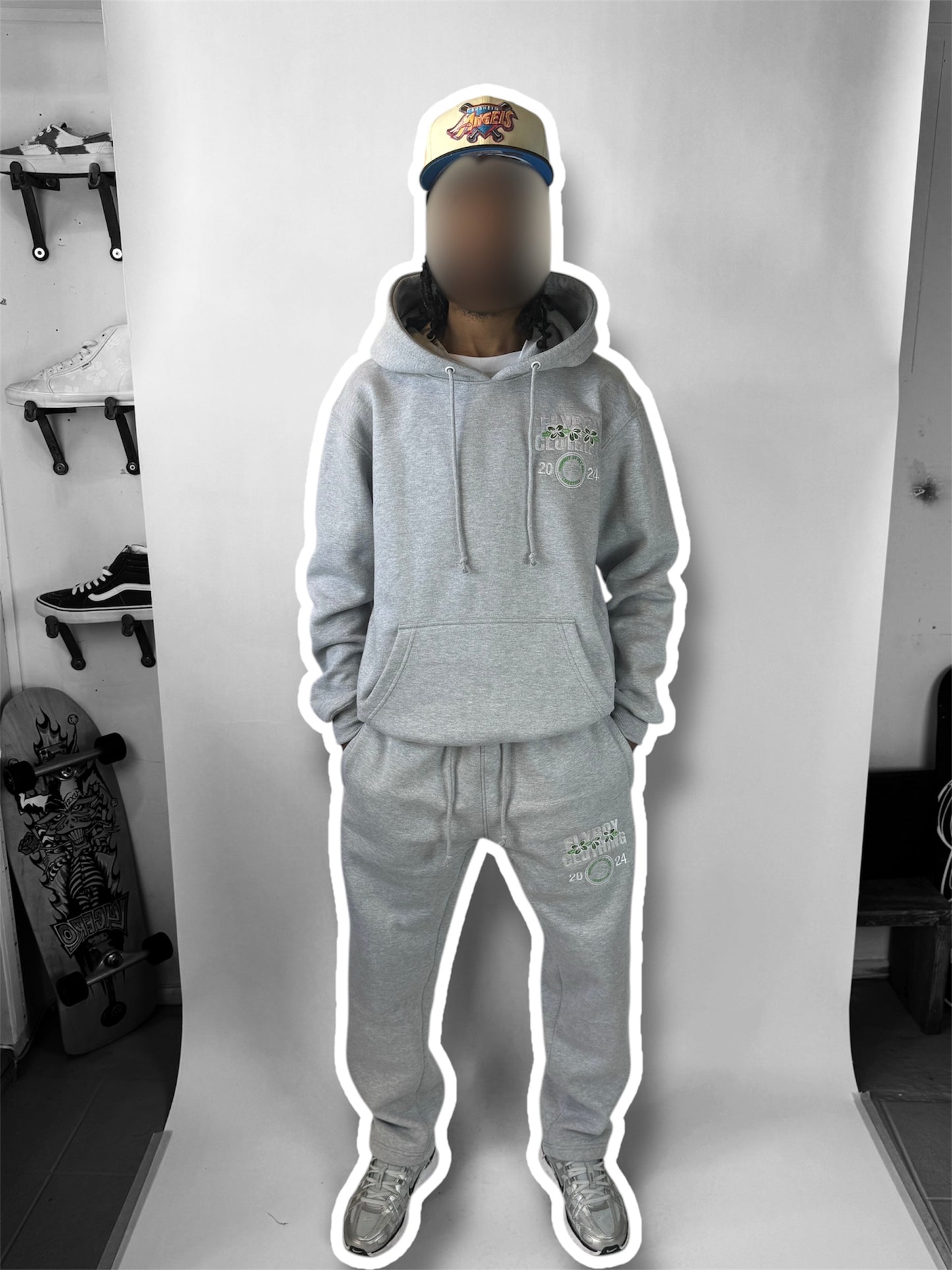 GREY EVERGREEN TRACKSUIT